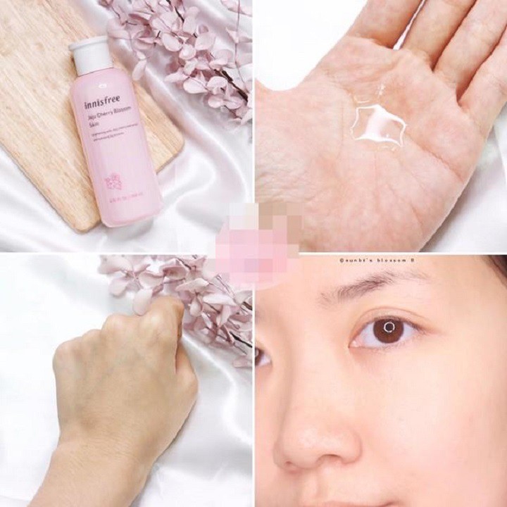 Nước hoa hồng Innisfree Jeju Cherry Blossom Skin