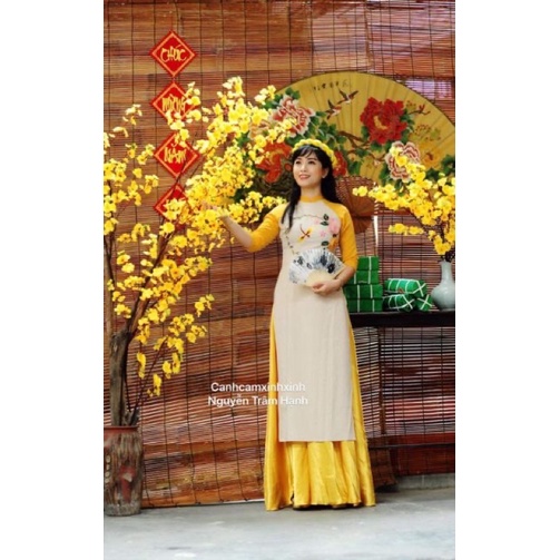 set áo dài gia đình( thanh lý) | BigBuy360 - bigbuy360.vn