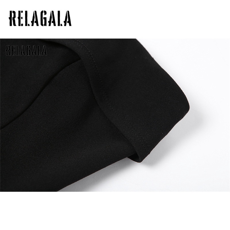 Đầm Trễ Vai Màu Trơn Thiết Kế Độc Đáo Thời Trang Quyến Rũ Cho Nữ