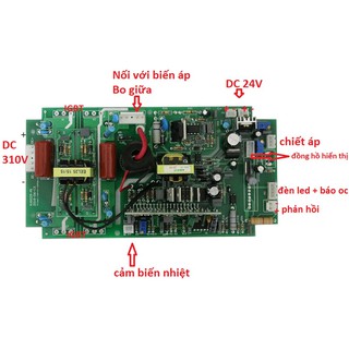 Bo mạch máy hàn que IGBT loại 3 bo