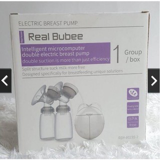 Máy hút sữa điện đôi real bubee