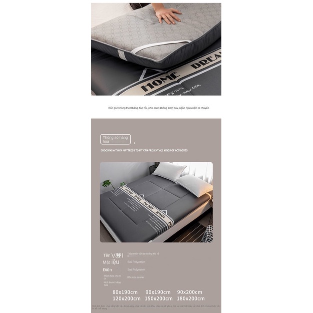 Nệm Ngủ Đơn / Đôi Dày Dặn Phù Hợp Cho Mùa Thu Đông