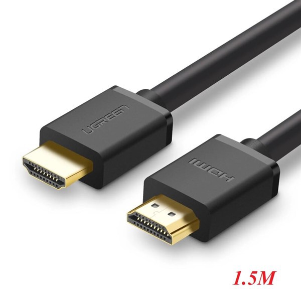 Cáp HDMI dài 1,5m Ugreen 60820 hỗ trợ 4K2K Full HD 1080 - Hàng Chính Hãng