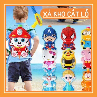 [FREE SHIP] Ba Lô Súng Nước cho bé nhiều hình [XẢ KHO HOT]
