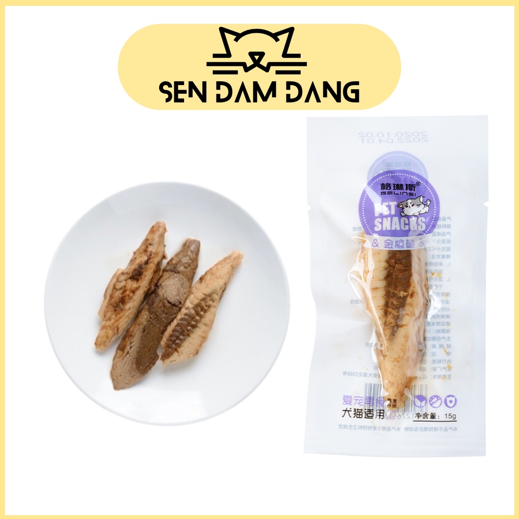 Cá Hấp Sẵn Cho Cún Mèo - 15 Gram