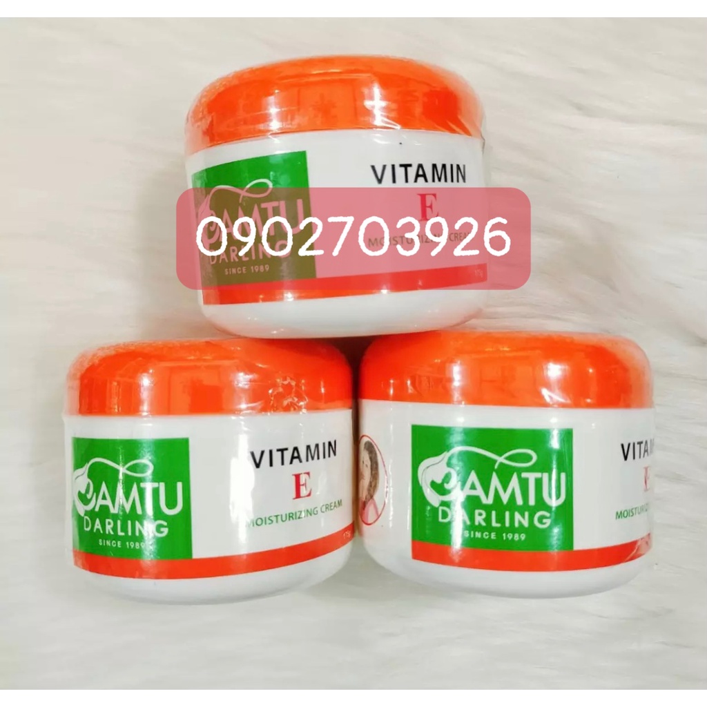 Kem Giữ Ẩm massage mặt Vitamin E Darling 175g-mát xa giúp da dưỡng ẩm từ bên trong cho da săn chác khỏe khắn,căng mịn