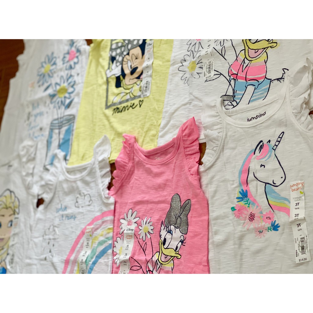 Áo bé gái cánh tiên Disney Jumping Beans 12m-5T