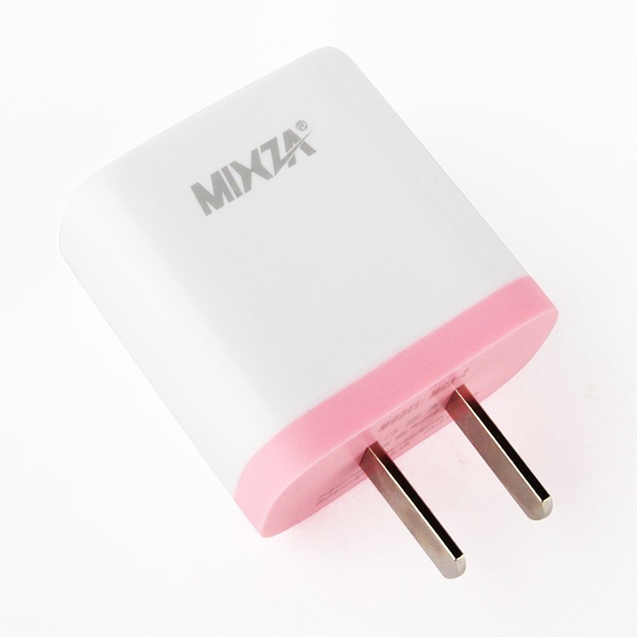 Bộ sạc nhanh 2.1A MIXZA 2 trong 1 MicroUSB (ANDRIOD)