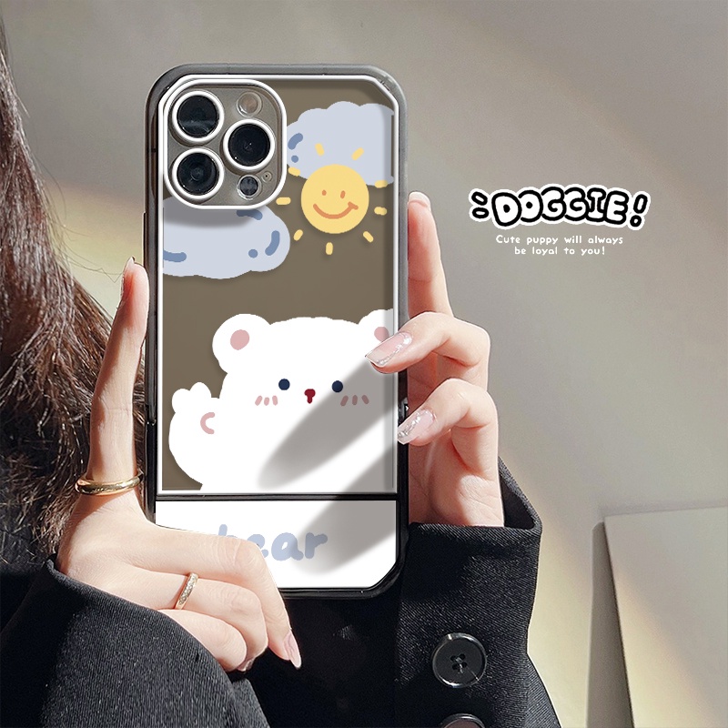 Ốp Điện Thoại In Gấu Hoạt Hình Cho IPhone 12 11 13 12 Pro MAX X XS XR MAX 8 7 Plus 6 6S 7 SE 2020