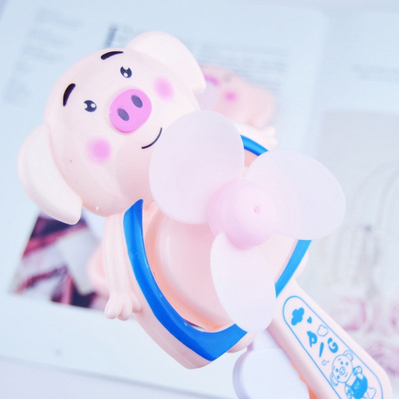 Quạt Cầm Tay 17cm Dạng Nhấn Cho Bé