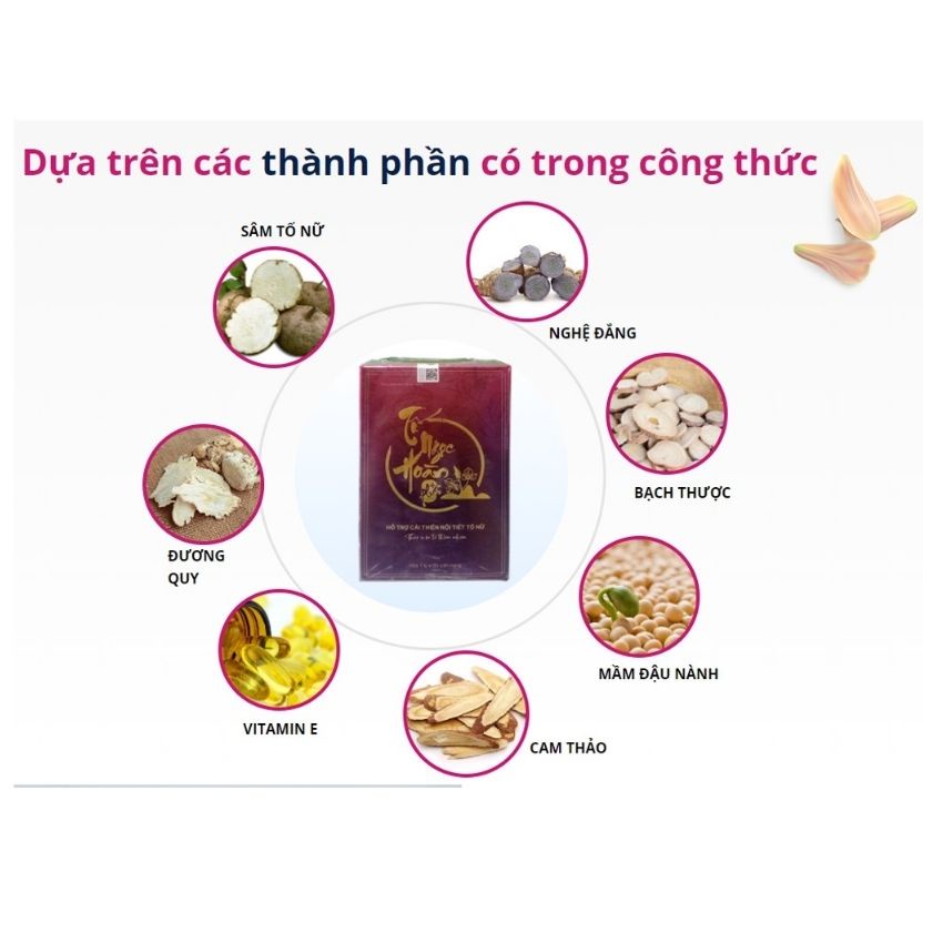 Tố Ngọc Hoàn Plus viên uống bổ sung nội tiết giúp trắng da, mờ nám. Cam kết chính hãng công ty Dova