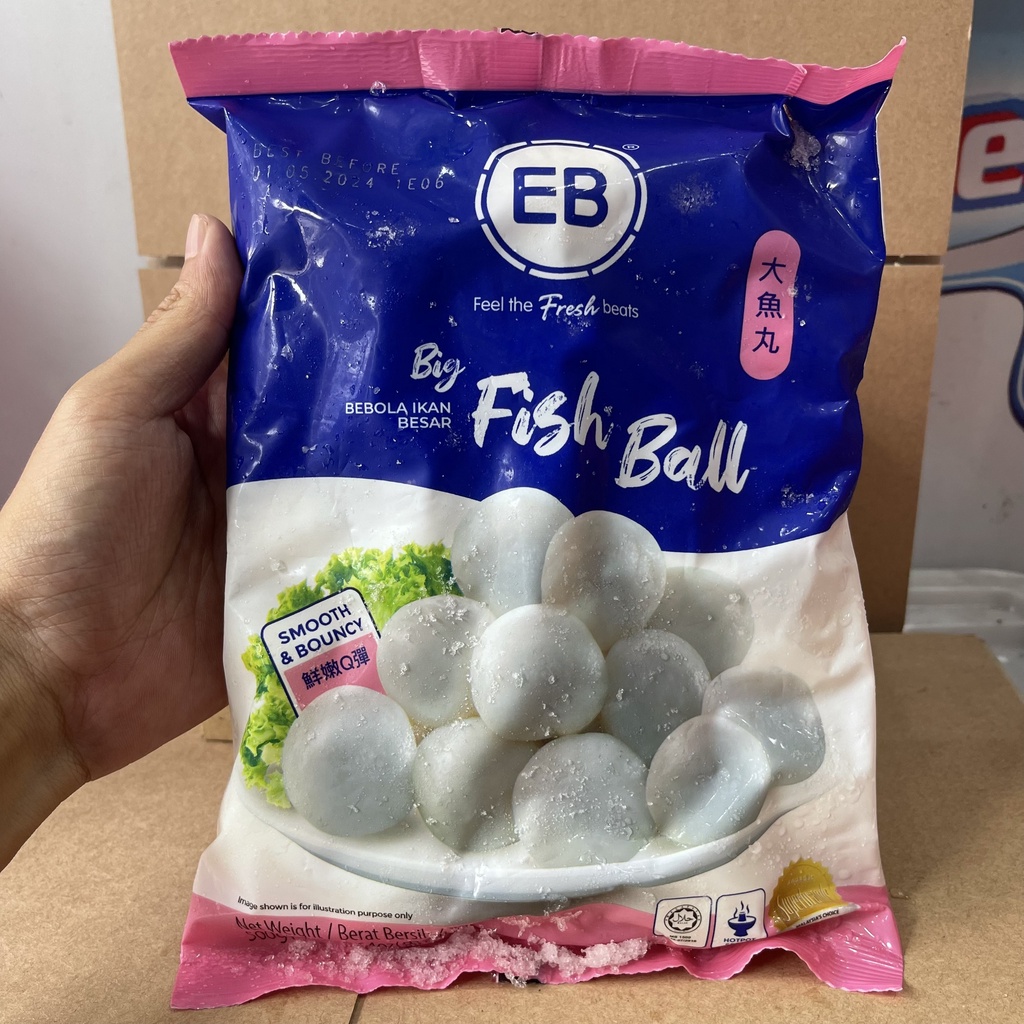 [Thực Phẩm Giá Sỉ] Cá Viên EB Malaysia 500g