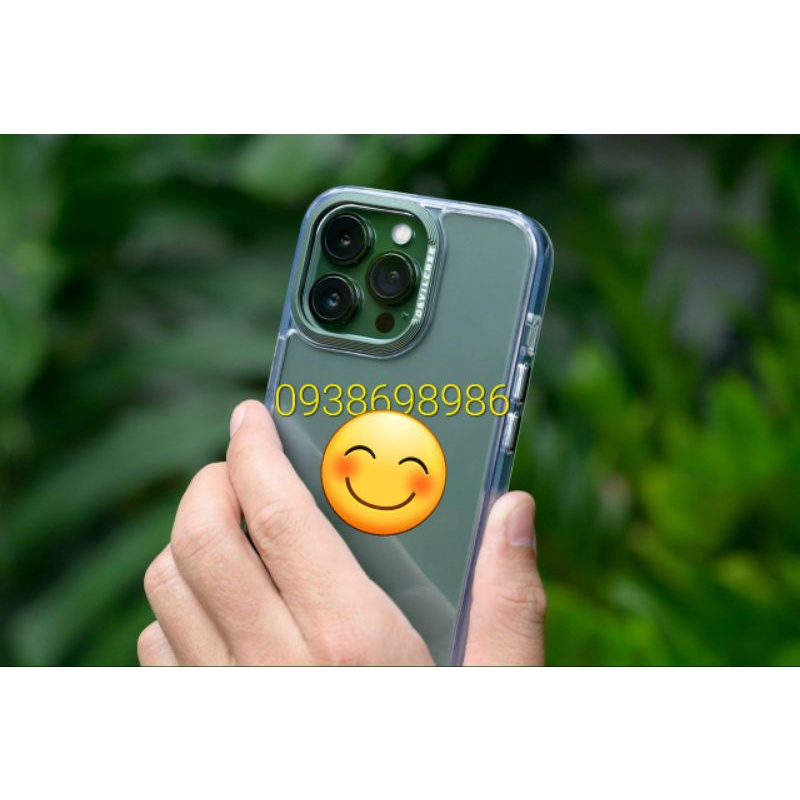 Ốp lưng LIKGUS trong suốt viền camera màu nổi cho iphone 12 pro max , 13 pro max