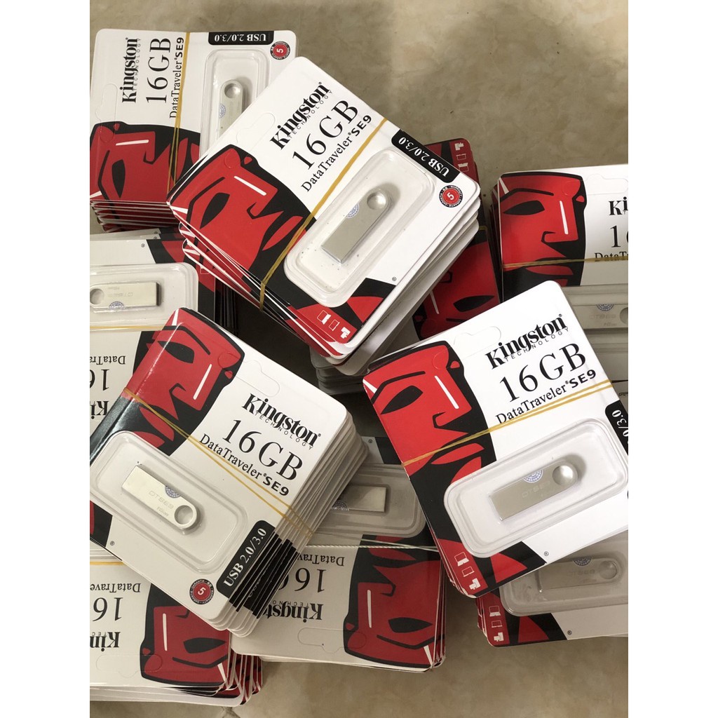 USB Kingston SE9 64Gb/32Gb/16Gb/8Gb USB chống nước 2.0, Bảo hành 24 tháng