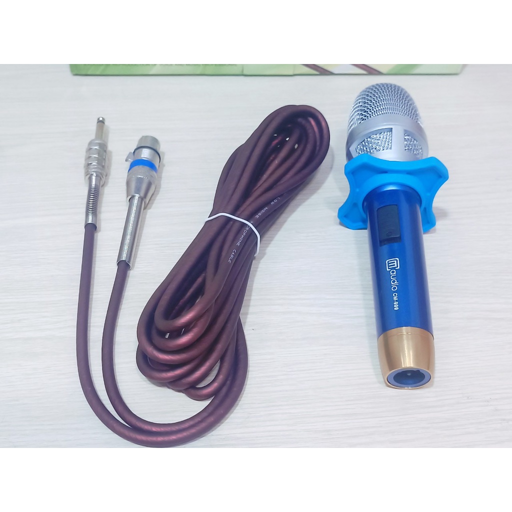 Micro karaoke . Mic có dây  KTV CM-999 Thiết kế gọn nhẹ, cầm nắm vừa tay hợp kim sơn tĩnh điện chống gỉ sét