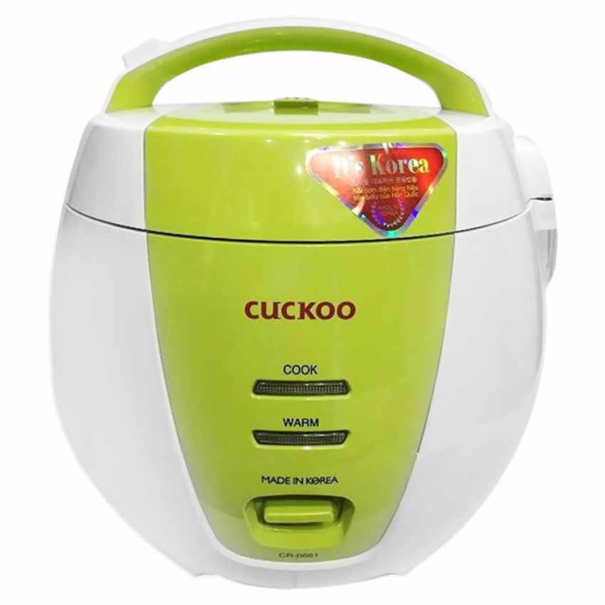 [Mã ELHADEV giảm 4% đơn 300K] NỒI CƠM ĐIỆN CUCKOO CR-0661 (XANH TRẮNG) HÀNG CHÍNH HÃNG