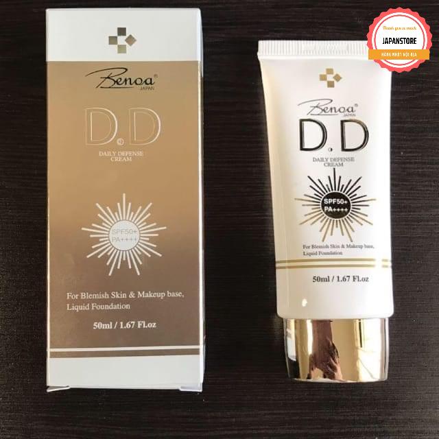 Kem trang điểm chống nắng Benoa DD Daily Defense Cream nội địa Nhật Bản💖FREESHIP💖Giúp bạn làn da trắng tự nhiên,dưỡng ẩm | BigBuy360 - bigbuy360.vn