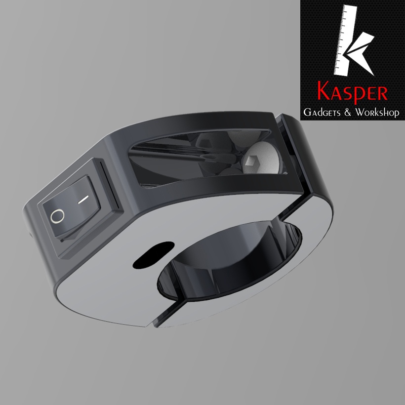 Công tắc mini on/off xe máy Yamaha tay lái 22mm