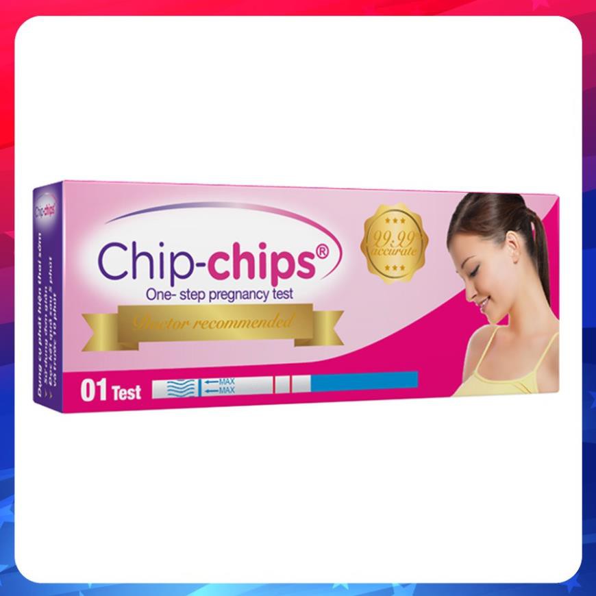 Combo 3 Que thử thai Chip-Chips (Hộp 1 que)