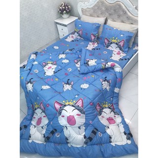 Chăn phao siêu nhẹ cotton poly