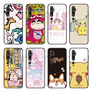 Ốp điện thoại TPU mềm in hình hoạt họa pikachu cho Xiaomi Mi Note 10 Pro/Mi CC9 Pro/CC9E/A3 Lite