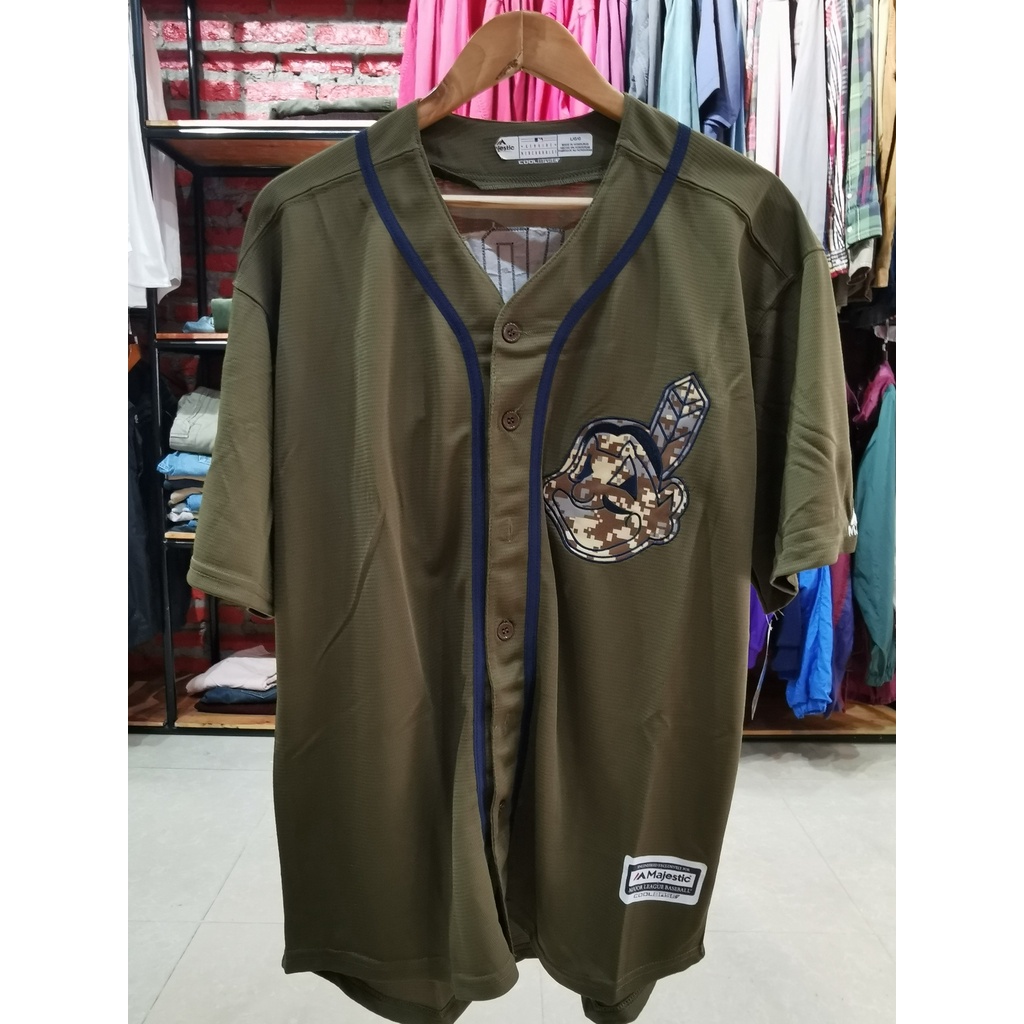 Áo Bóng Chày Cleveland Indians Nam Nữ  Streetwear Unisex Oversize BigSize Hiphop Kpop Gym Hotboy Hotgirl