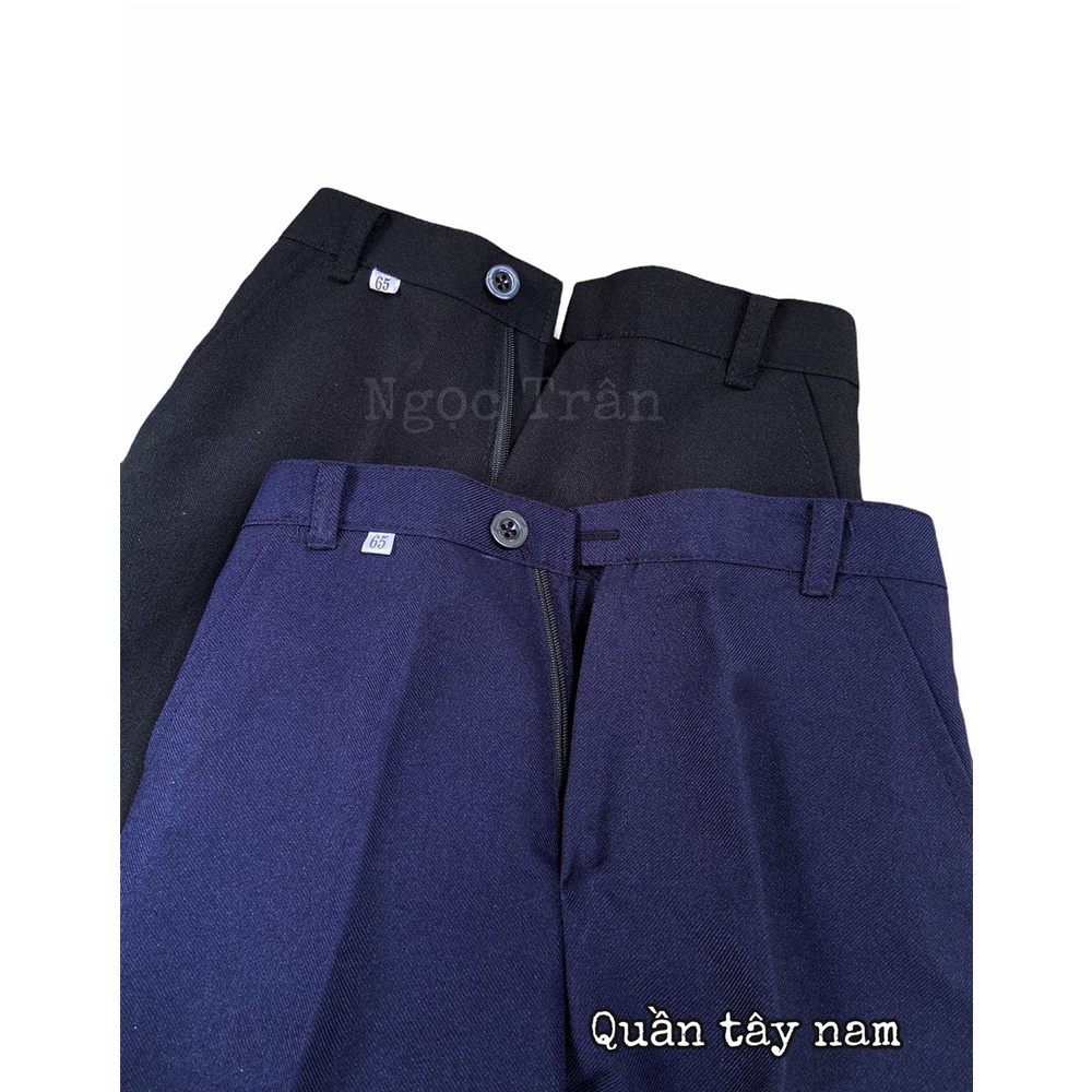 Quần Tây Nam Học Sinh Không Xếp Ly