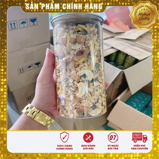 Bột ngũ cốc ăn kiêng loại 1 ngũ cốc ăn kiêng granola hộp 500g date mới