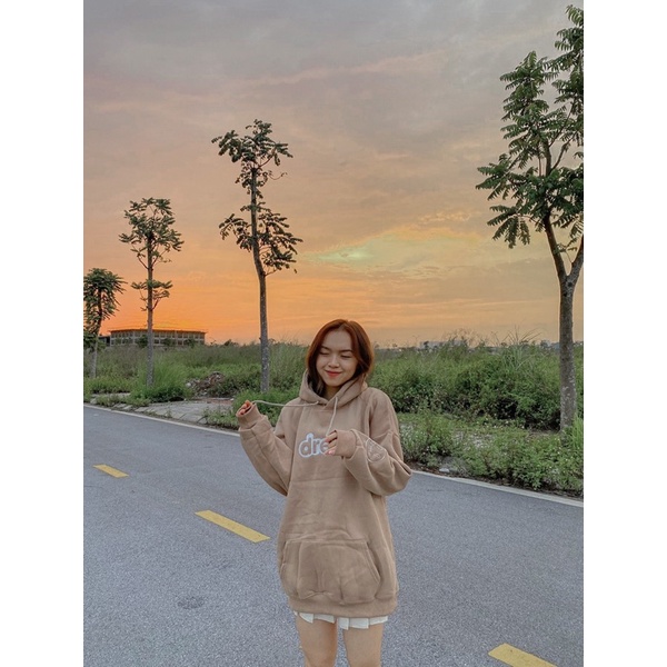 Áo hoodie nỉ lót bông chữ DREW | BigBuy360 - bigbuy360.vn