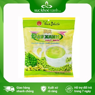 Bột đậu xanh hạt sen có đường Bích Chi - 350g/túi - Hàng chính hãng