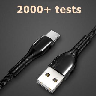 Cáp Sạc Nhanh 5a Cổng Micro Usb Type-C Có Đèn Led Cho Iphone Android