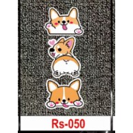 Bộ nhãn dán phản quang cho mũ bảo hiểm xe máy Rs49-60