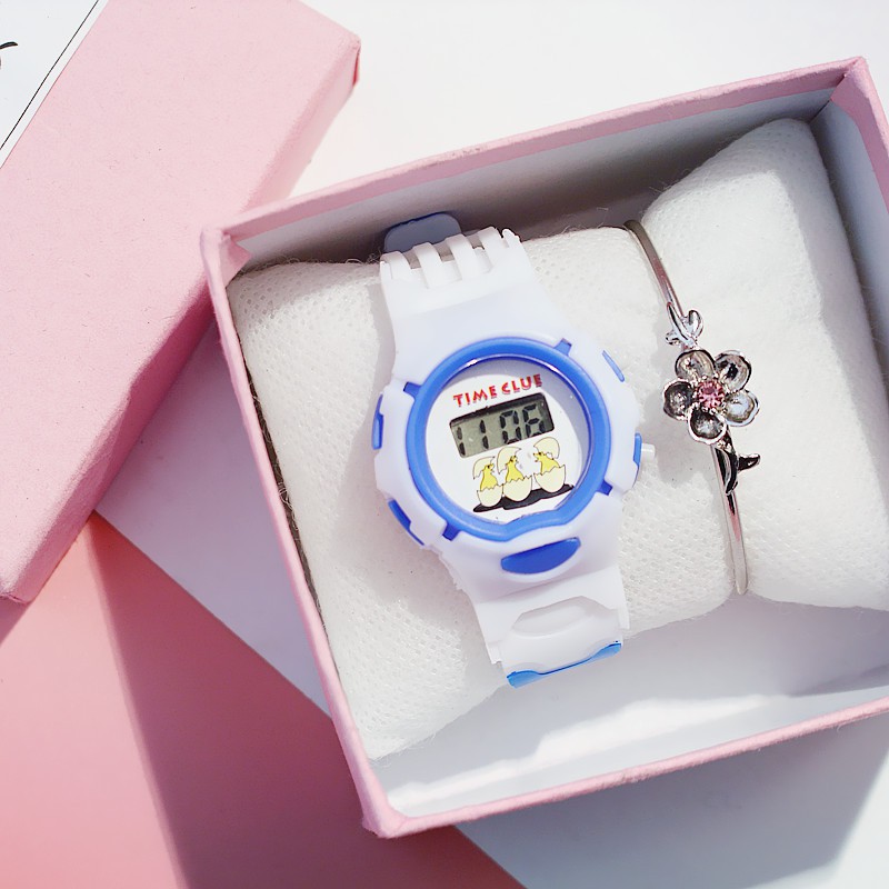 Đồng hồ thời trang unisex dây cao su thể thao Time Clue PKHRTE009 (đường kính mặt: 35mm)