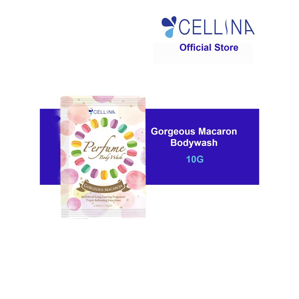 Sữa tắm nước hoa Cellina Water Balance Perfume Body Wash (GORGEOUS MACARON) 10g | BigBuy360 - bigbuy360.vn