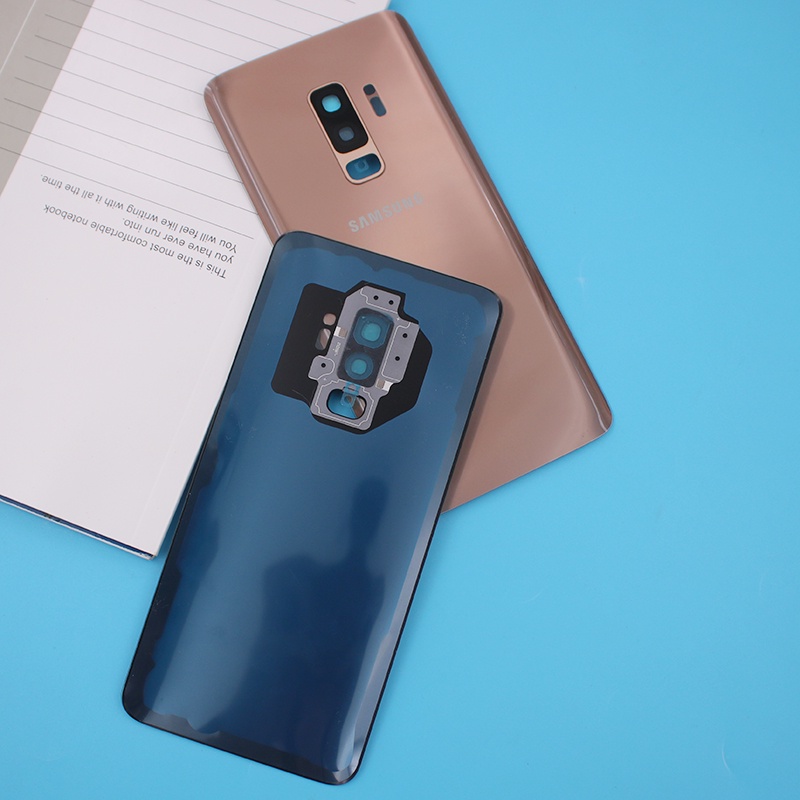 Mới Ốp Điện Thoại Mặt Gương + Nắp Pin + Logo Cho Samsung Galaxy s9 s9 Plus G960 G965 Galaxy s9 s9