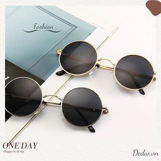 Kính Mát Gọng Tròn Phong Cách Cổ Điển Dành Cho Nam Giới