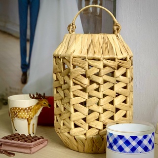 [Lubi Home] - Lồng đèn trang trí lục bình - đơn giản, mộc mạc