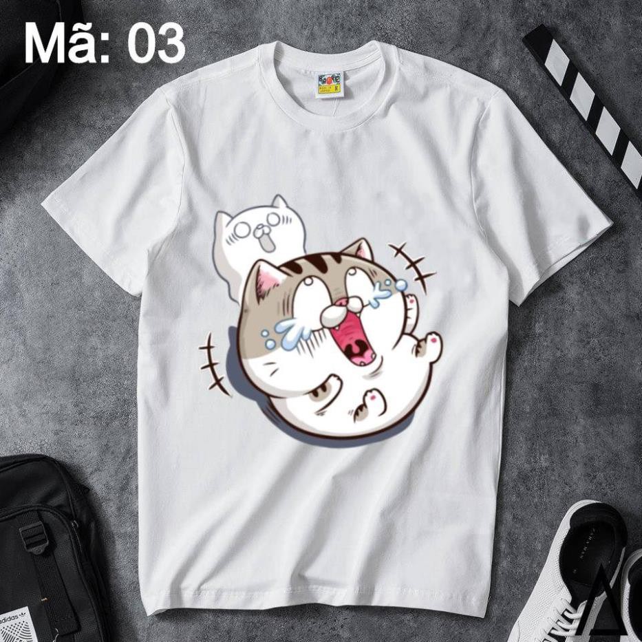 SIÊU HÓT Áo Thun Unisex 🔥SIÊU RẺ🔥BTS Mèo Ami bụng bự siêu cute 😘  / co size trẻ em