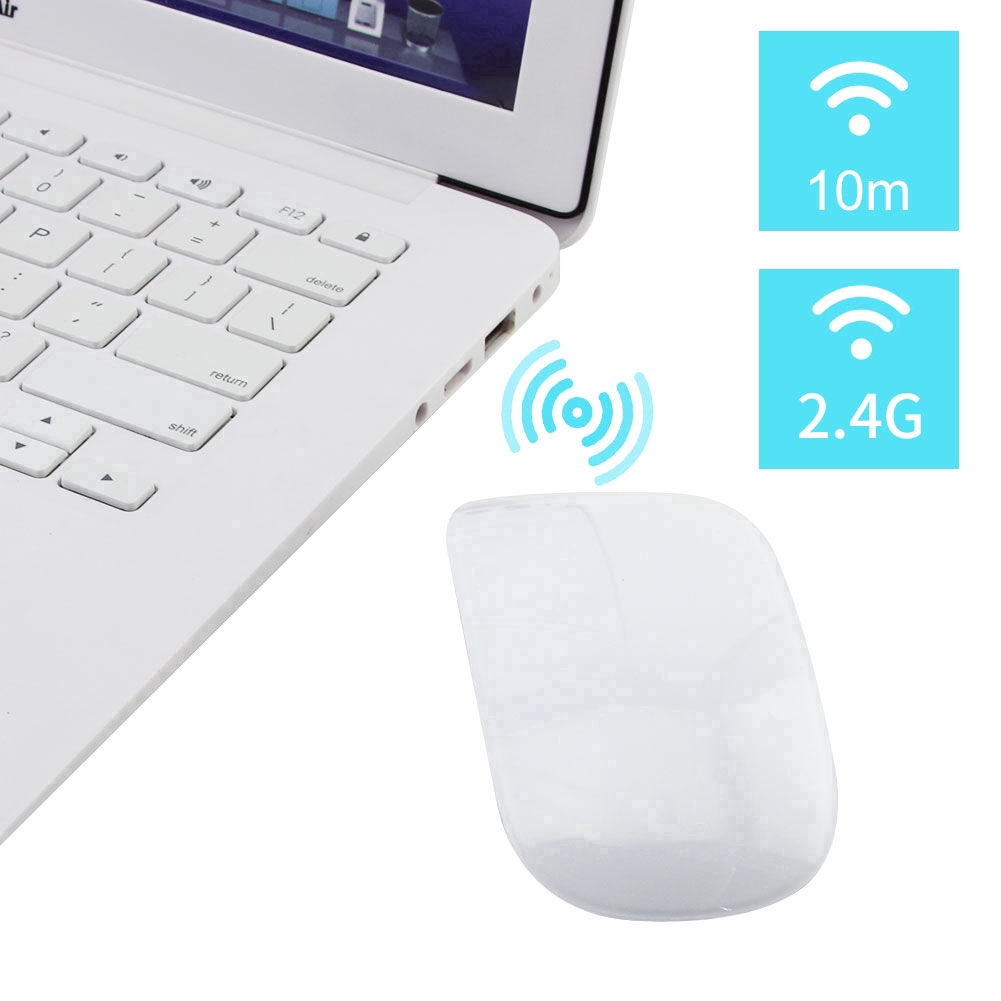 Chuột không dây cảm ứng 2.4g 1600dpi chuột im lặng có thể sạc lại