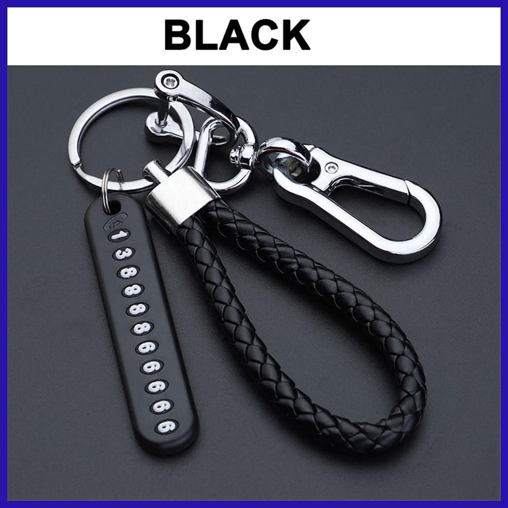 Móc Chìa Khóa / Biển Số Điện Thoại Chống Thất Lạc Tiện Dụng Cho Xe Hơi