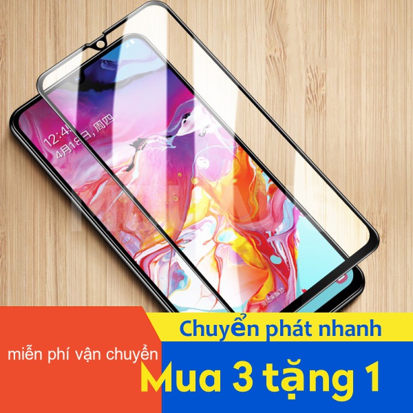 Kính cường lực 20D bảo vệ màn hình toàn diện cho Samsung A3 A5 A6 A7 A8  A9 A12 A22 A32 Star Pro Lite Plus 2017 2018 2019 4G