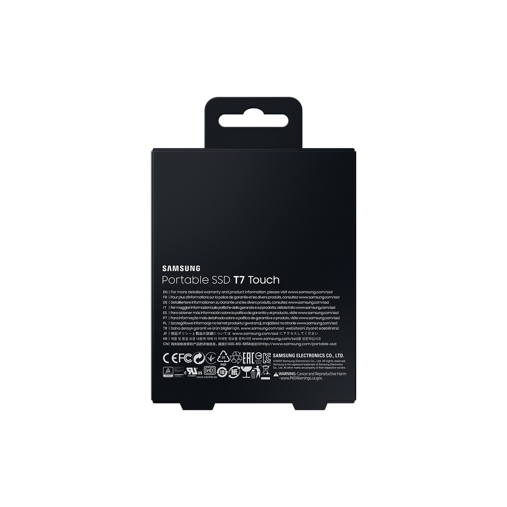 Ổ cứng di động SSD Portable Samsung T7 Touch 1TB - USB 3.2 Gen 2 (MU-PC1T0) | WebRaoVat - webraovat.net.vn