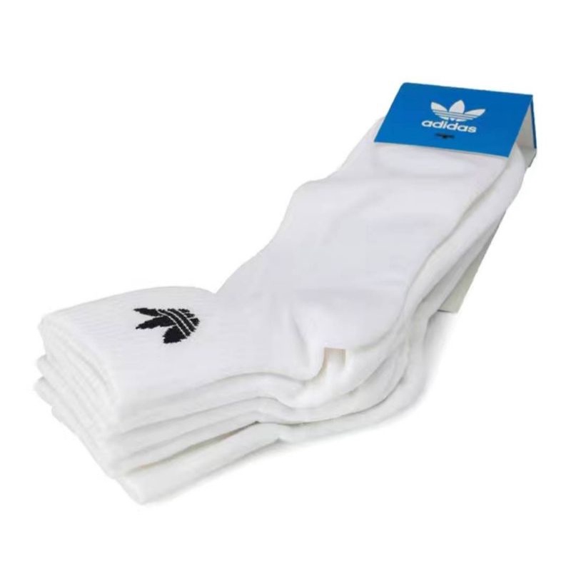 Tất Adidas dệt kim cổ thấp phù hợp cho nam nữ, vớ tất chất lượng cao hàng loại 1