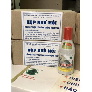 Combo diệt mối: 2 hộp nhử + 1 lọ diệt mối tận gốc PMC