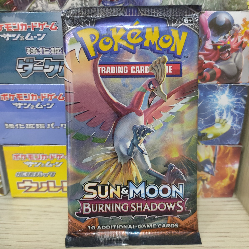 Gói bài Pokemon tiếng Anh các phiên bản