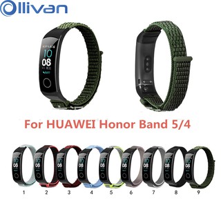 Dây đeo nylon thời trang trẻ trung năng động thay thế cho đồng hồ Honor band 4/5