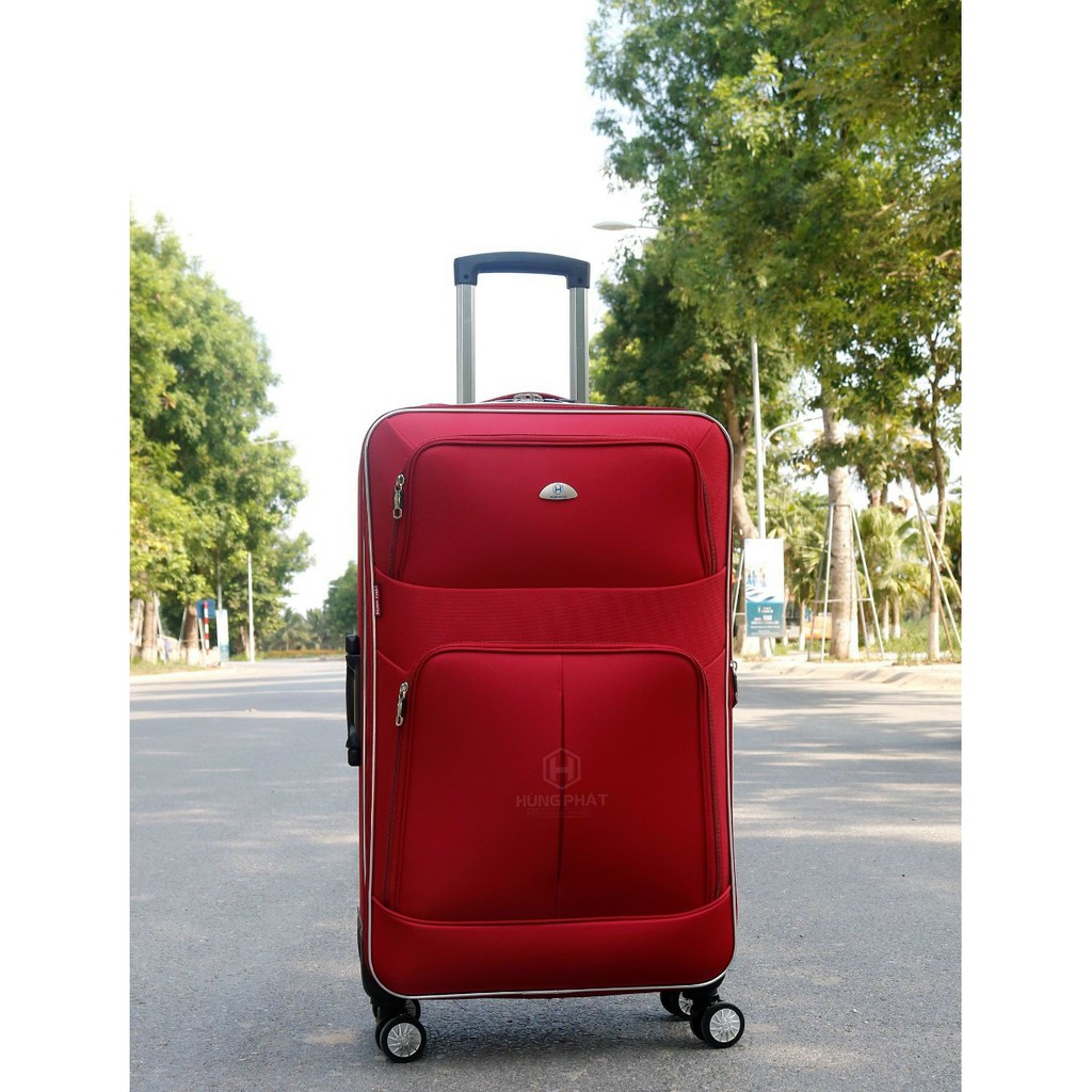 Vali vải size 20 size 24 chính hãng Hùng Phát có khoá mật mã, vali kéo du lịch có bảo hành