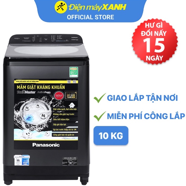 Máy giặt Panasonic 10 Kg NA-F100A9BRV