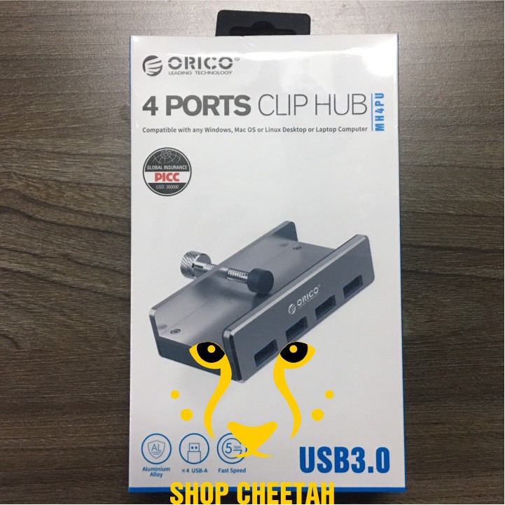 Bộ chia 4 cổng USB 3.0 – Hub Orico MH4PU – Chính Hãng – Bảo hành 12 tháng – USB3.0 Four – Port Hub