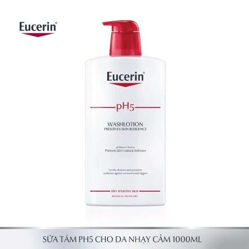 Sữa Tắm Eucerin pH5 for Body & Face WashLotion